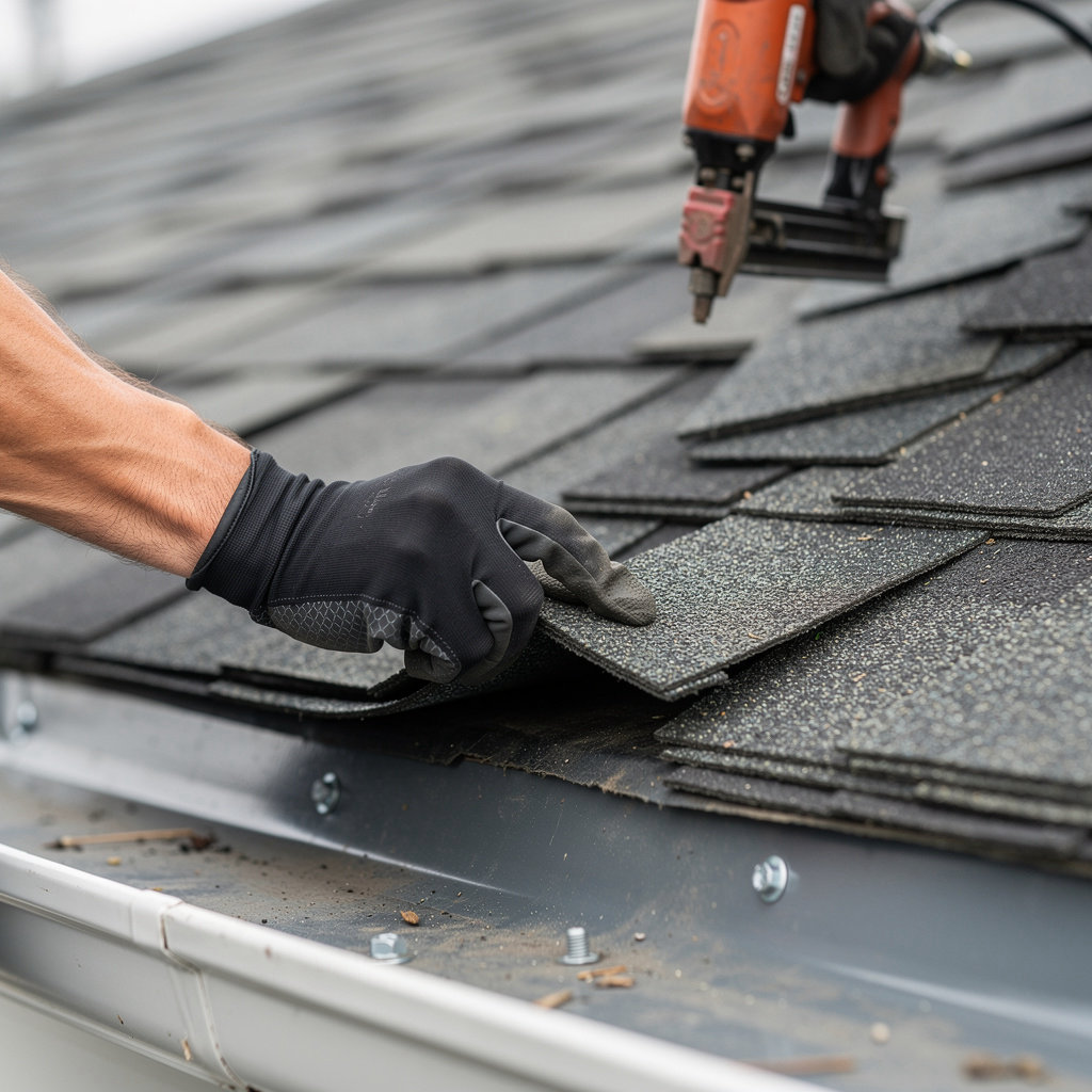 Portland Premier Roofing expert performing a professional roof inspection in Portland, OR